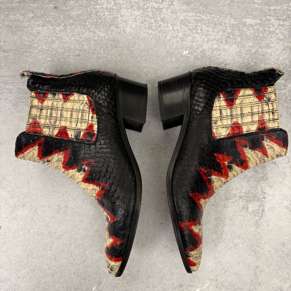 Modern Vice || Handler Python Snake Western Ankle… - image 4